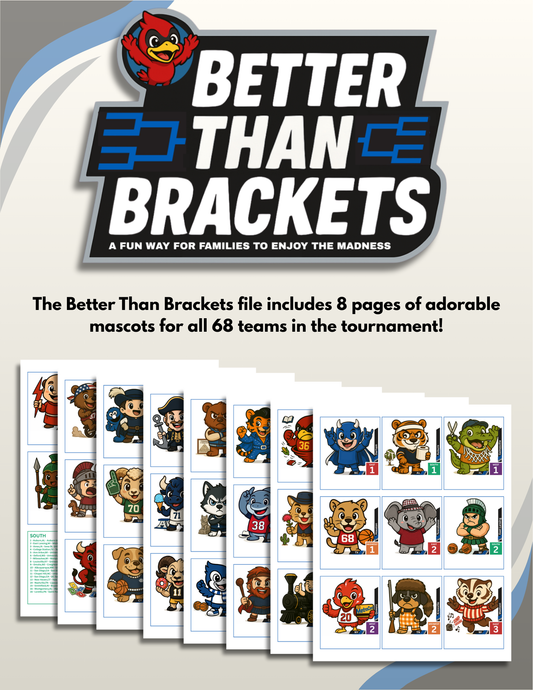 2026 Men's Basketball Better Than Brackets - PRE ORDER