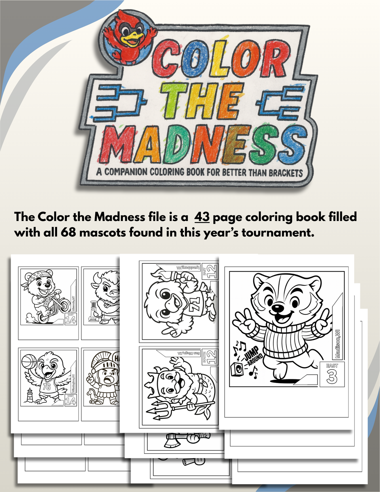 2026 Men's Basketball Better Than Brackets - PRE ORDER