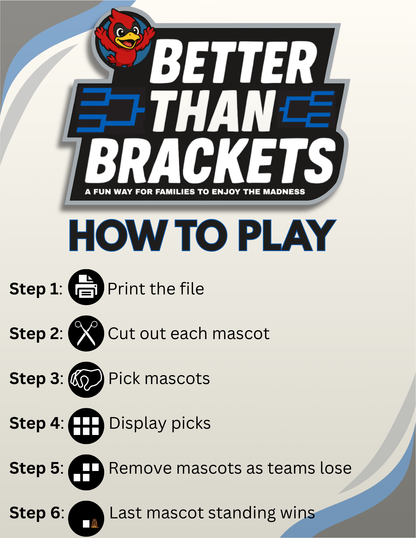 2026 Men's Basketball Better Than Brackets - PRE ORDER