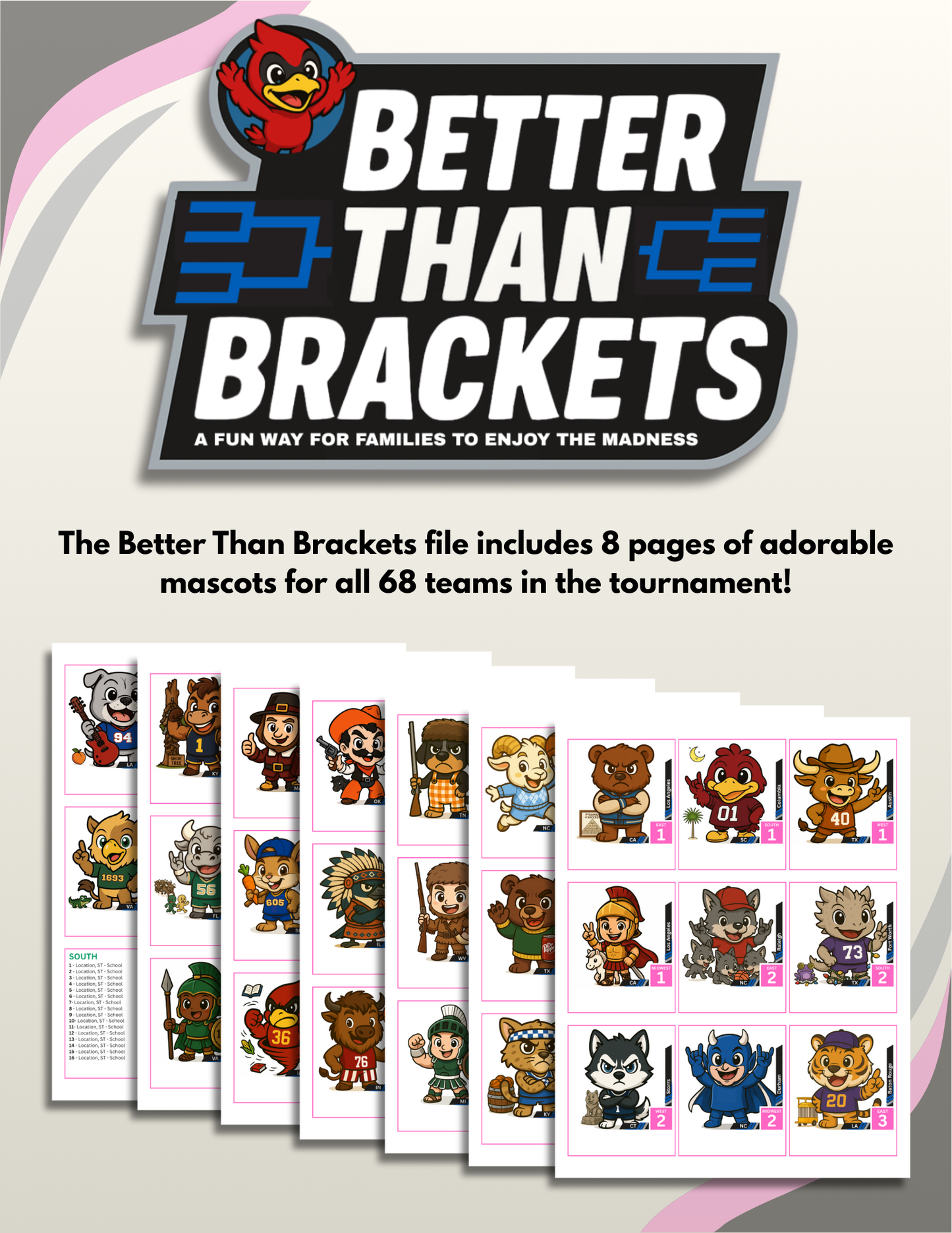 2026 Women's Basketball Better Than Brackets - PRE ORDER